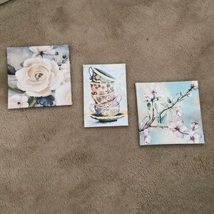 Art work 3 piece bundle great colors in excellent condition like new flo…